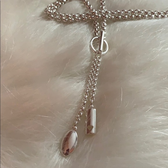 Unknown Jewelry - 3/$15 - 20" Silvertone Drop Necklace